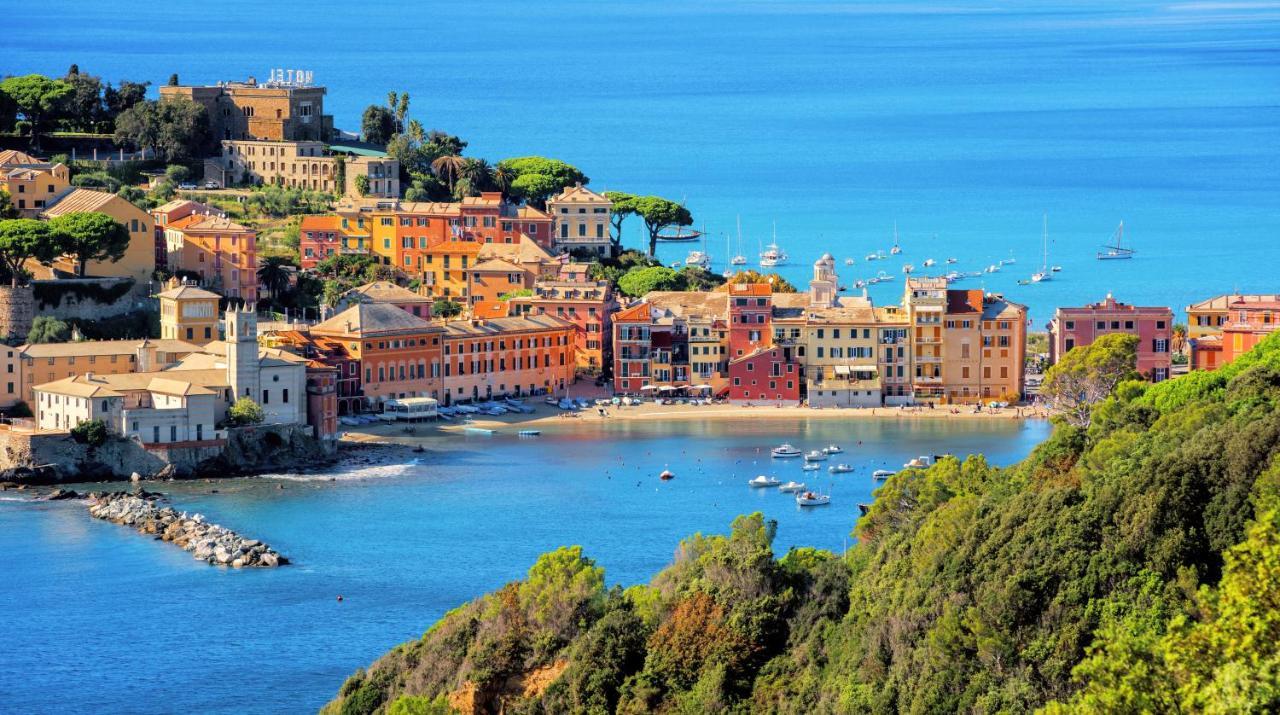 069 - Casa Tramonto, In Centro, 450Metri Da Mare Spiaggia 세스트리레반떼 외부 사진
